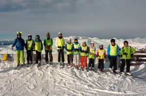 Integratives Skiprojekt mit Betreuer